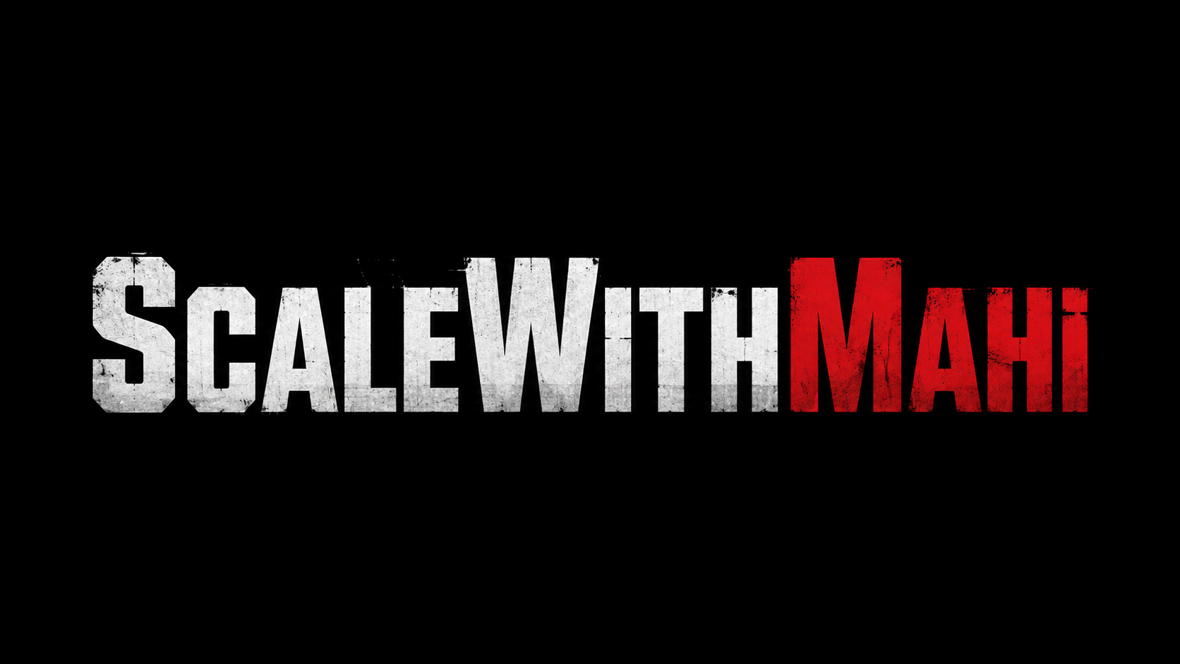 ScaleWithMahi Logo